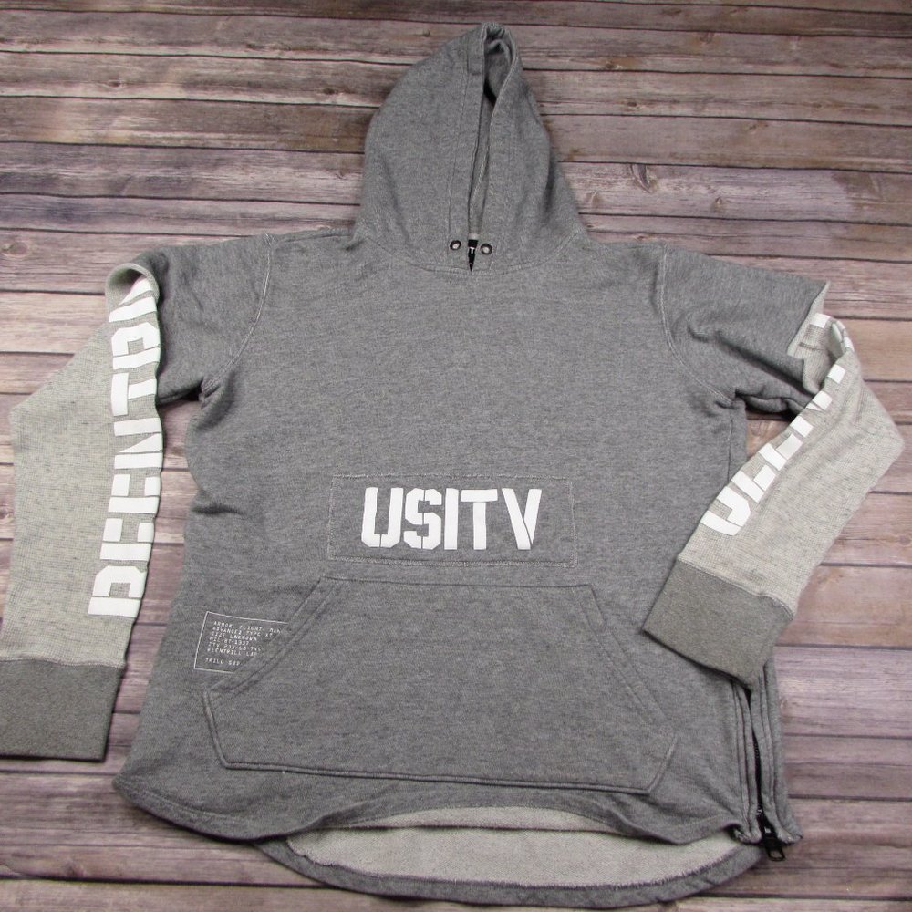 Beentrill USITV Gray Hoodie Sweatshirt Size Small